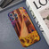 iPhone 13 mini Precise Hole Oil Painting Pattern PC Phone Case - Architectural Painting