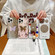 iPhone 13 mini Color Painted Mirror Phone Case - Purple Butterfly