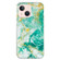 iPhone 13 mini IMD Shell Pattern TPU Phone Case - Green Marble
