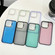 iPhone 12 mini/13 mini/11 Pro Invisible Holder Ultra-thin PC Phone Case - Transparent Black