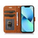 iPhone 13 mini Splicing Leather Phone Case - Grey