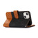 iPhone 13 mini Splicing Leather Phone Case - Black iPhone 13 mini Splicing Leather Phone Case - Black