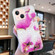 iPhone 13 mini IMD Shell Pattern TPU Phone Case - Red Marble