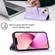 iPhone 13 mini Skin-feel Embossed Leather Phone Case - Light Purple