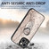 iPhone 13 mini Snakeskin Leather Back Cover Ring Phone Case - Gray