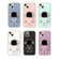 iPhone 13 mini Plating Astronaut Holder Phone Case - Lavender Purple