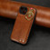iPhone 13 mini Wristband Leather Back Phone Case - Brown
