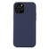iPhone 13 mini Solid Color Liquid Silicone Shockproof Protective Case - Midnight Blue