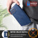 iPhone 13 mini TTUDRCH RFID Retro Texture Magnetic Leather Phone Case - Blue