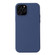 iPhone 13 mini Solid Color Liquid Silicone Shockproof Protective Case - Diamond Blue