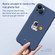 iPhone 13 mini Astronaut Swinging Pattern TPU Phone Case - Blue