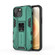 iPhone 13 mini Supersonic PC + TPU Shock-proof Protective Case with Holder - Green