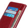 iPhone 13 mini Copper Buckle Nappa Texture Horizontal Flip Leather Case with Holder & Card Slots & Wallet - Wine Red