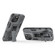 iPhone 13 mini Supersonic PC + TPU Shock-proof Protective Case with Holder - Grey