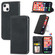 iPhone 13 mini Retro Skin Feel Business Magnetic Horizontal Flip Leather Case With Holder & Card Slots & Wallet & Photo Frame - Black