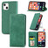 iPhone 13 mini Retro Skin Feel Business Magnetic Horizontal Flip Leather Case With Holder & Card Slots & Wallet & Photo Frame - Green
