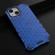 iPhone 13 mini Shockproof Honeycomb PC + TPU Case with Neck Lanyard - Blue