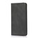 iPhone 13 mini Strong Magnetic Crazy Horse Texture Horizontal Flip Leather Case with Holder & Card Slots & Wallet - Black