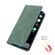 iPhone 13 mini Strong Magnetic Crazy Horse Texture Horizontal Flip Leather Case with Holder & Card Slots & Wallet - Green