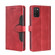 Samsung Galaxy A03s - 166.5mm Skin Feel Straw Hat Magnetic Buckle Horizontal Flip PU Leather Case with Holder & Card Slots & Wallet - Red