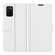 Samsung Galaxy A03s 166mm R64 Texture Single Horizontal Flip Protective Case with Holder & Card Slots & Wallet& Photo Frame - White