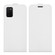 Samsung Galaxy A03s 164mm R64 Texture Single Vertical Flip Leather Protective Case with Card Slots & Photo Frame - White