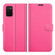 Samsung Galaxy A03s 164mm Litchi Texture Horizontal Flip Protective Case with Holder & Card Slots & Wallet - Rose Red