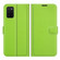 Samsung Galaxy A03s 164mm Litchi Texture Horizontal Flip Protective Case with Holder & Card Slots & Wallet - Green