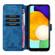 Samsung Galaxy A03s 166mm DG.MING Retro Oil Side Horizontal Flip Leather Case with Holder & Card Slots & Wallet - Blue