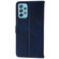 Samsung Galaxy A03s 166mm Embossed Happy Cat Pattern Horizontal Flip Leather Case with Holder & Card Slots & Wallet - Blue