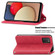 Samsung Galaxy A03s 166mm Retro Skin Feel Magnetic Horizontal Flip Leather Case with Holder & Card Slots & Wallet & Photo Frame - Red