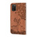 Samsung Galaxy A03s 166mm Sika Deer Embossing Pattern Horizontal Flip PU Leather Case with Holder & Card Slot & Wallet & Photo Frame - Brown