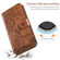 Samsung Galaxy A03s 166mm Sika Deer Embossing Pattern Horizontal Flip PU Leather Case with Holder & Card Slot & Wallet & Photo Frame - Brown