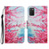 Samsung Galaxy A03s 166mm Painted Pattern Horizontal Flip Leather Case with Holder & Card Slot & Wallet - Red Cherry Blossoms