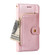 Samsung Galaxy A03s - 166.5mm Zipper Bag Horizontal Flip Leather Phone Case with Holder & Card Slots & Lanyard - Rose Gold