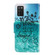 Samsung Galaxy A03s 164mm Version 3D Colored Drawing Horizontal Flip Leather Phone Case with Holder & Card Slots & Wallet - Blue Coconut Grove