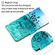 Samsung Galaxy A03s 164mm Version 3D Colored Drawing Horizontal Flip Leather Phone Case with Holder & Card Slots & Wallet - Blue Coconut Grove