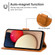 Samsung Galaxy M02s / A02s US Version / A03s 164.2mm Leather Phone Case - Brown