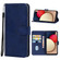 Samsung Galaxy M02s / A02s US Version / A03s 164.2mm Leather Phone Case - Blue
