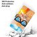 Samsung Galaxy A03s 166mm Version Coloured Drawing Cross Texture Horizontal Flip Leather Phone Case with Holder & Card Slots & Wallet & Lanyard - Cat Drinking Soda