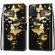 Samsung Galaxy A03s 166mm Version Coloured Drawing Cross Texture Horizontal Flip Leather Phone Case with Holder & Card Slots & Wallet & Lanyard - Golden Butterfly Group