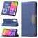 Samsung Galaxy A03s 166 Version Magnetic Splicing Leather Phone Case - Blue