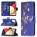 Samsung Galaxy A03s 166mm Colored Drawing Leather Phone Case - Purple Butterfly