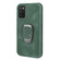 Ring Holder PU Phone Case Samsung Galaxy A03s 166mm - Dark Green