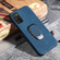 Ring Holder PU Phone Case Samsung Galaxy A03s 166mm - Blue