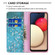 Samsung Galaxy A03s 166mm Invisible Magnetic Leather Phone Case - Plum Blossom
