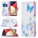 Samsung Galaxy A03s 166mm Colored Drawing Leather Phone Case - Butterfly Love