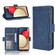 Samsung Galaxy A03s 164mm Version Skin Feel Calf Pattern Leather Phone Case - Blue
