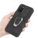 Ring Holder PU Phone Case Samsung Galaxy A03s 166mm - Black