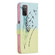 Samsung Galaxy A03s 166mm Colored Drawing Leather Phone Case - Feather